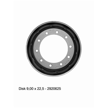 Disk ocelový Gianetti 9.00 x 22.5 ET161 10/335/281 MZ ALV